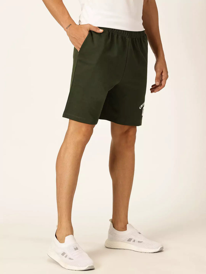 Thomas Scott Men Mid-Rise Sports Shorts
