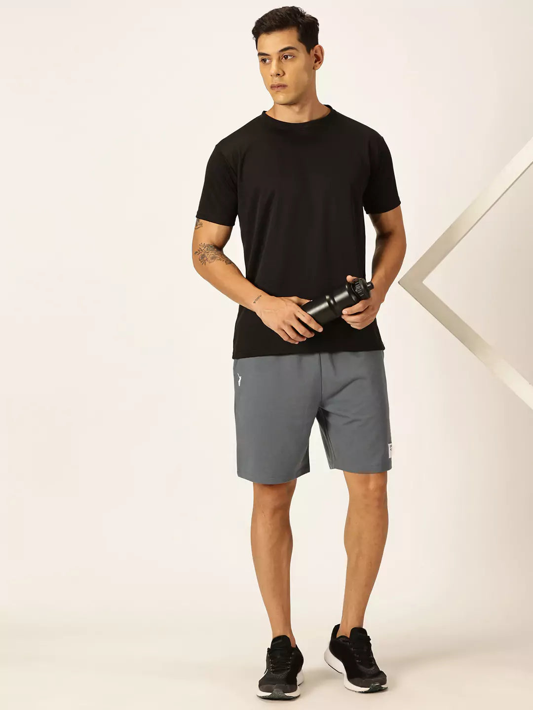 Thomas Scott Men Mid-Rise Sports Shorts