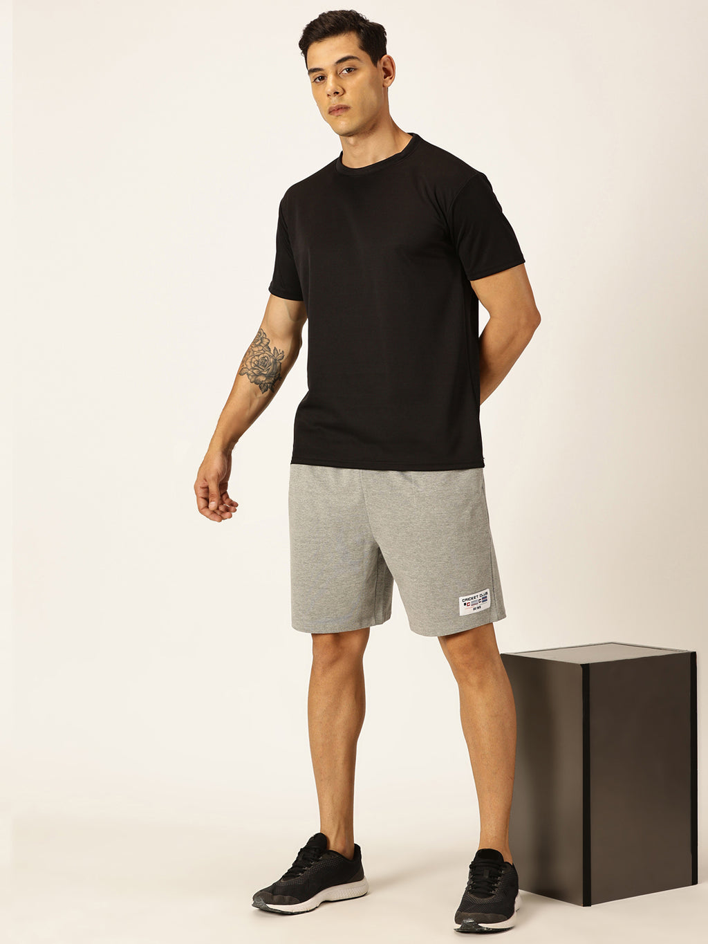 Thomas Scott Men Mid-Rise Sports Shorts