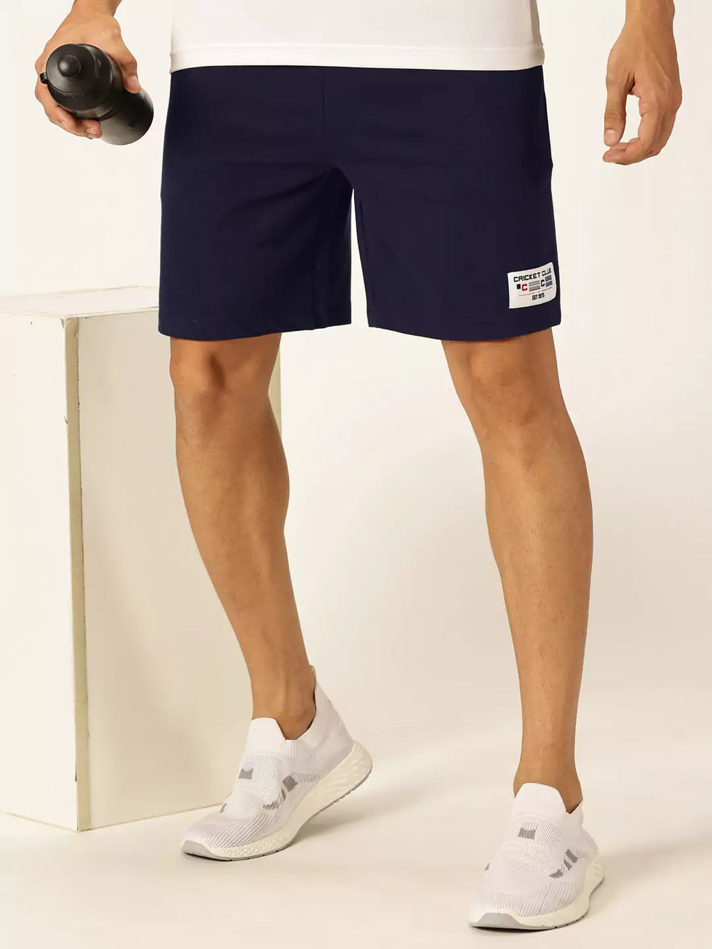Thomas Scott Men Mid-Rise Sports Shorts
