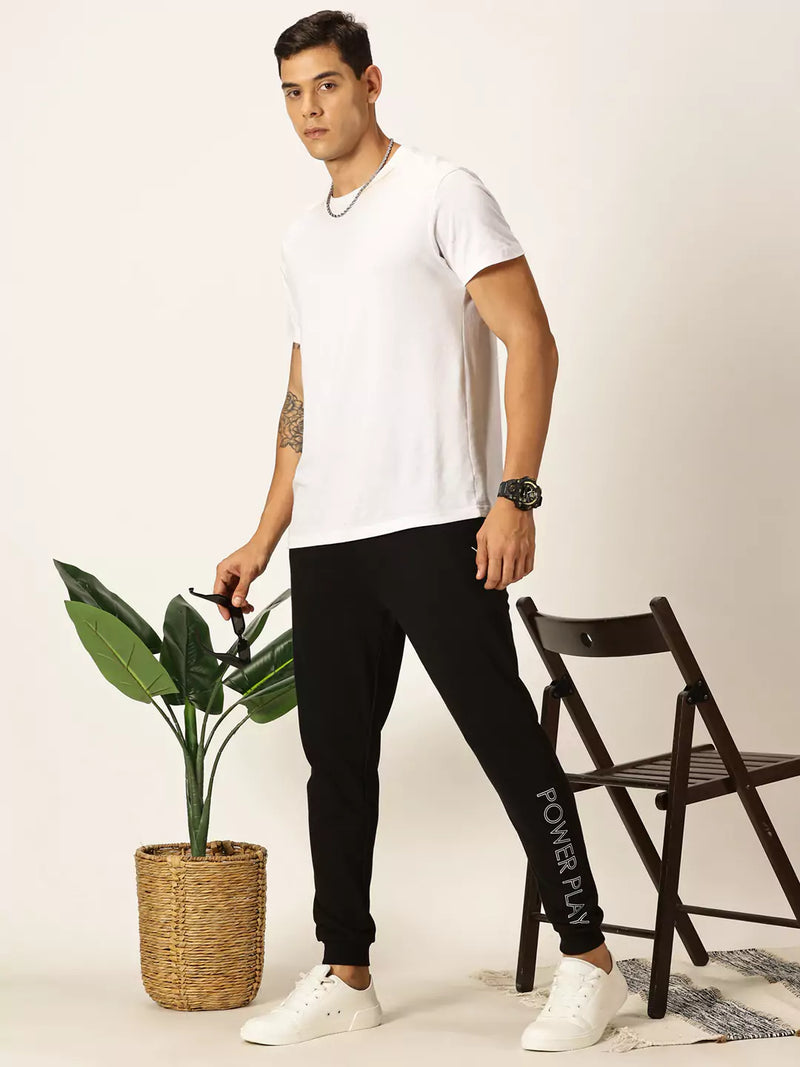 Thomas Scott Men Slim Fit Mid-Rise Joggers