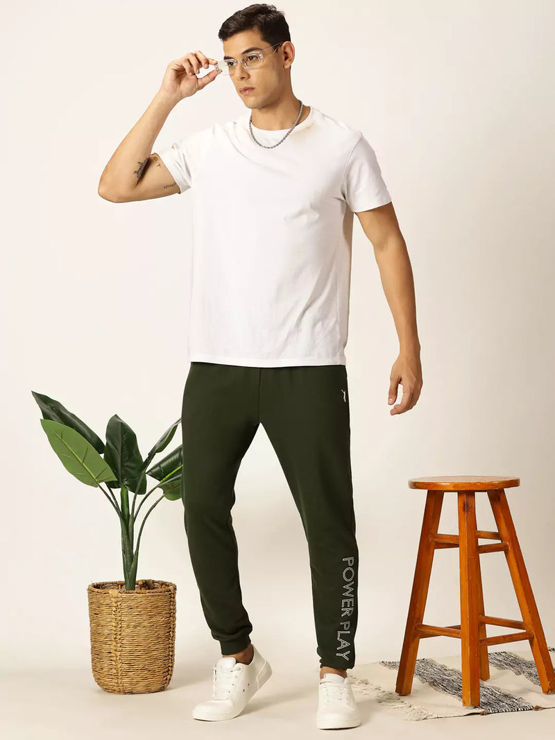 Thomas Scott Men Slim Fit Mid-Rise Joggers