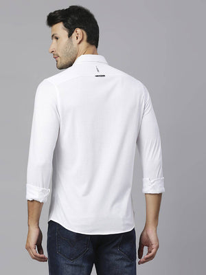 Thomas Scott Men Classic Slim Fit Casual Cotton Shirt