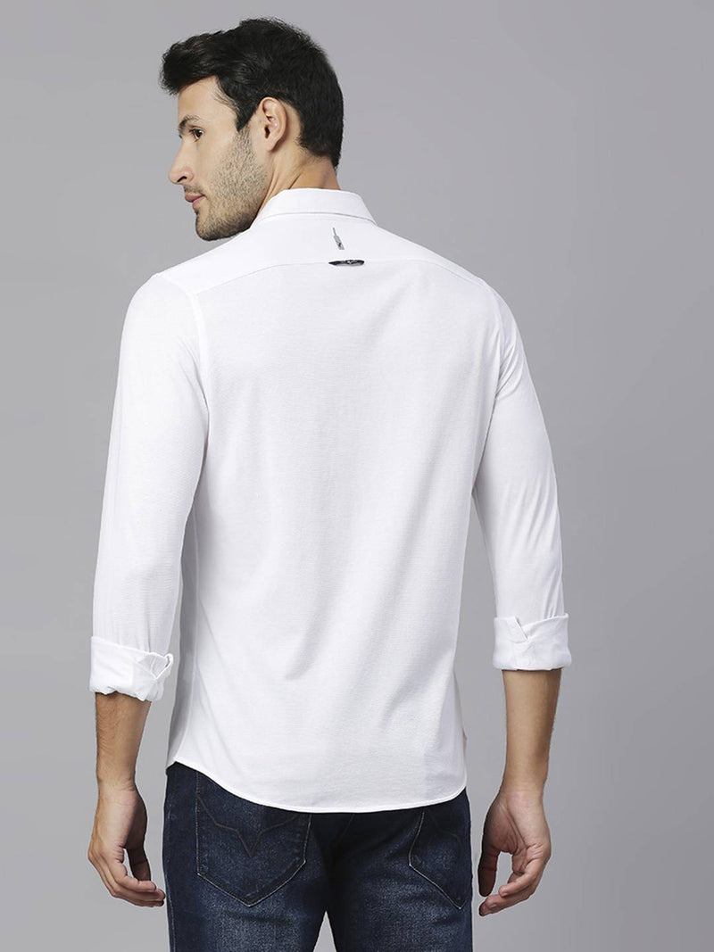 Thomas Scott Men Classic Slim Fit Casual Cotton Shirt