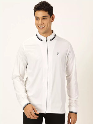 Thomas Scott Men Colourblocked Outdoor Sporty Jacket