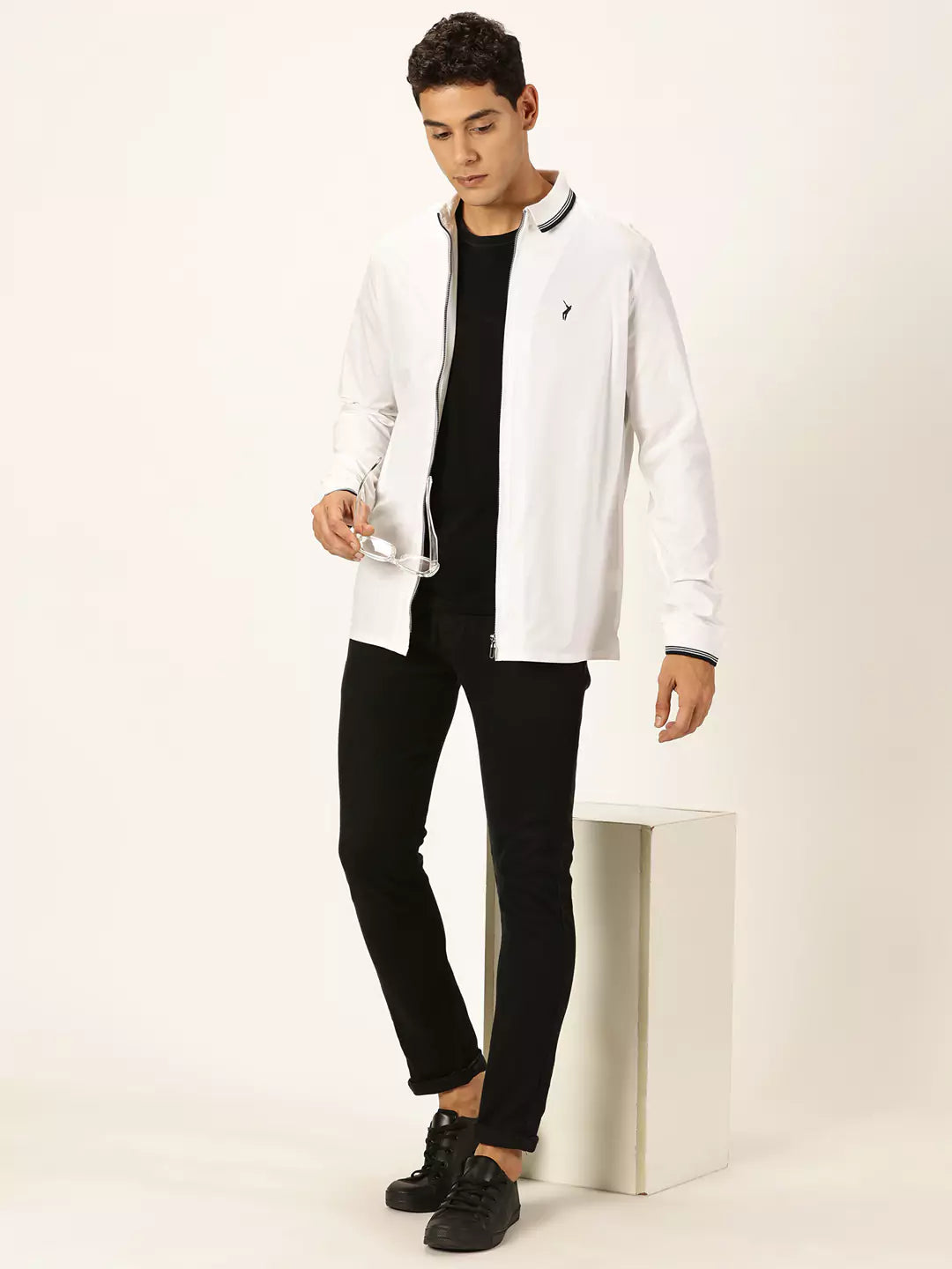 Thomas Scott Men Colourblocked Outdoor Sporty Jacket