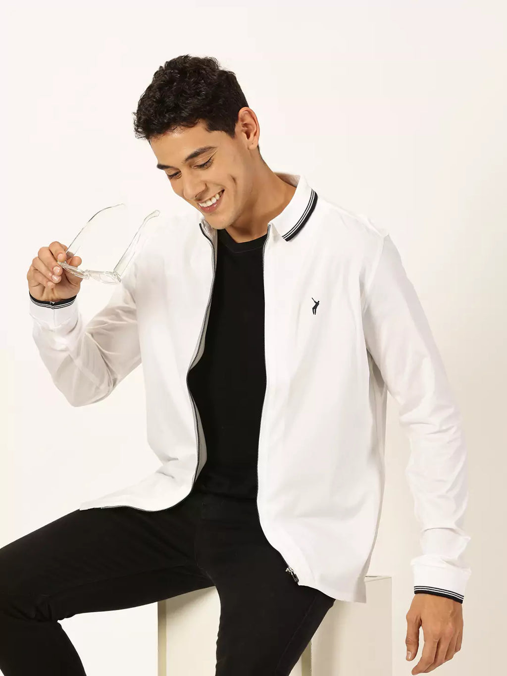 Thomas Scott Men Colourblocked Outdoor Sporty Jacket