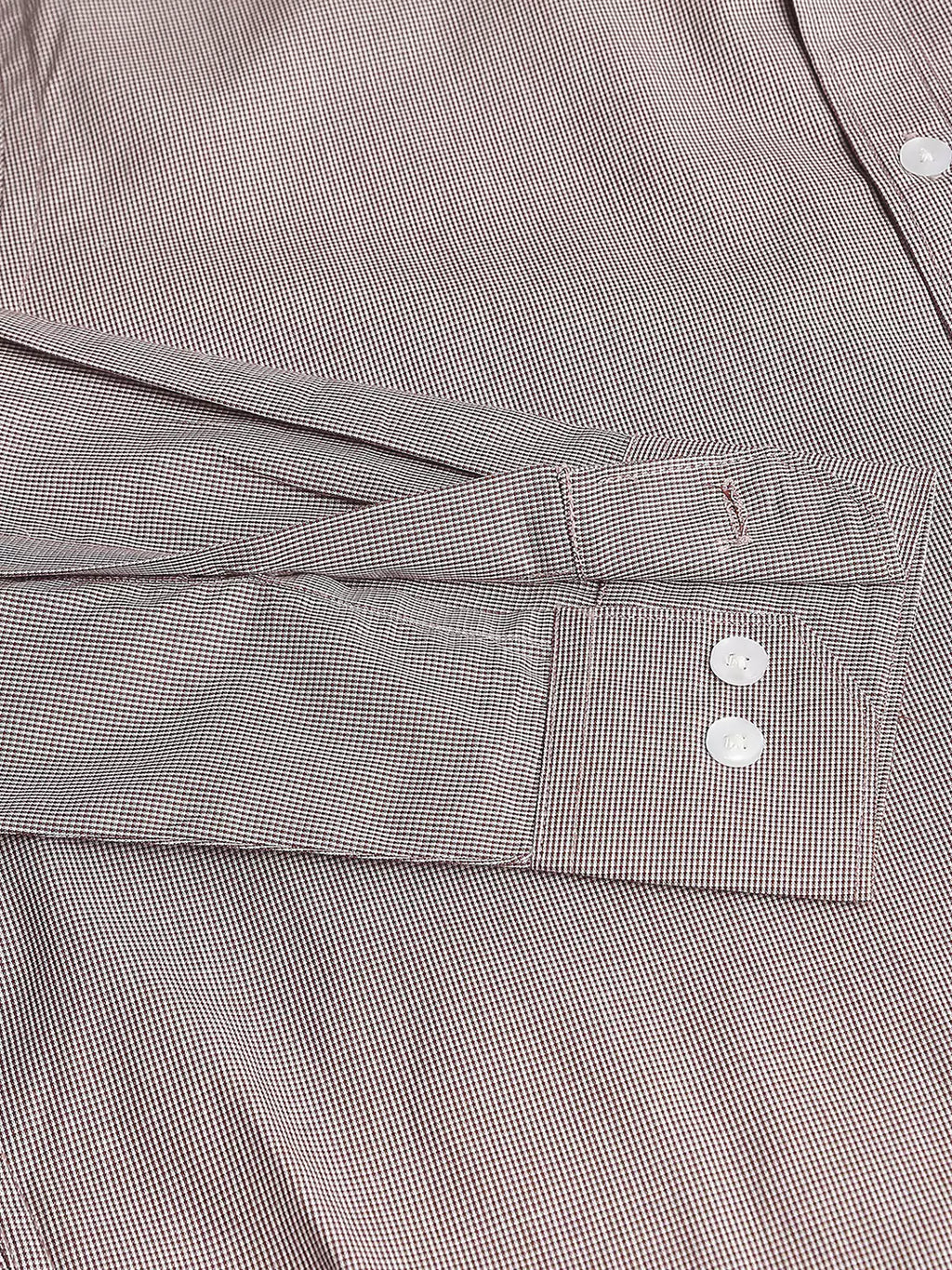 Thomas Scott Men Classic Slim Fit Pinstripes Pure Cotton Casual Shirt