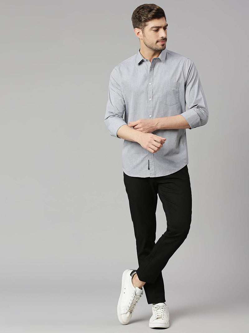 Thomas Scott Men Classic Slim Fit Casual Shirt