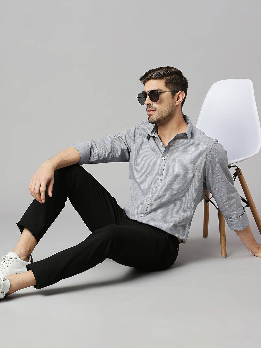 Thomas Scott Men Classic Slim Fit Casual Shirt
