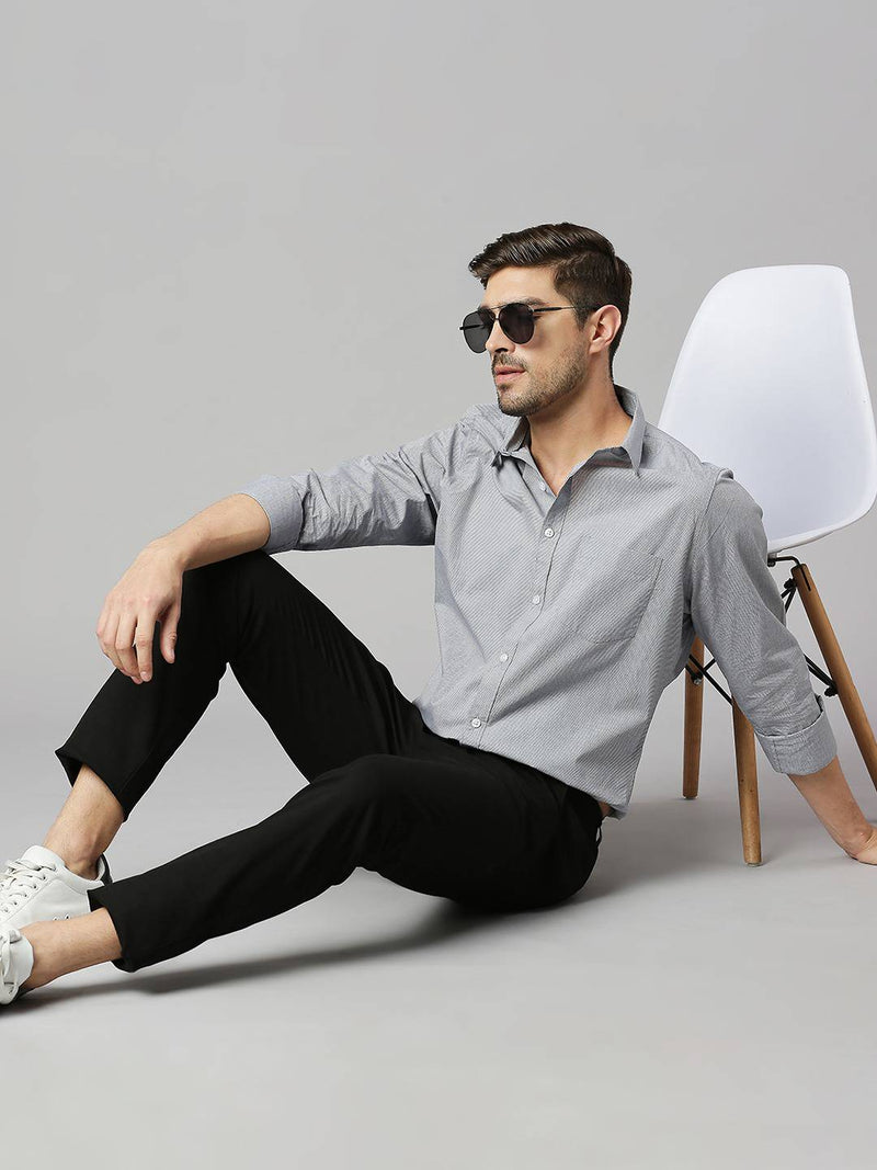 Thomas Scott Men Classic Slim Fit Casual Shirt