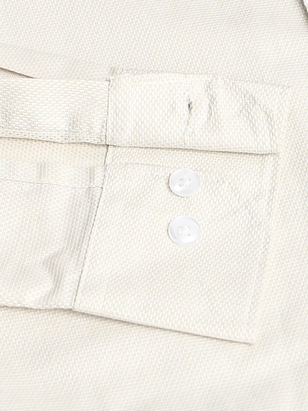 Thomas Scott Men Spread Collar Classic Slim Fit Pure Cotton Casual Shirt
