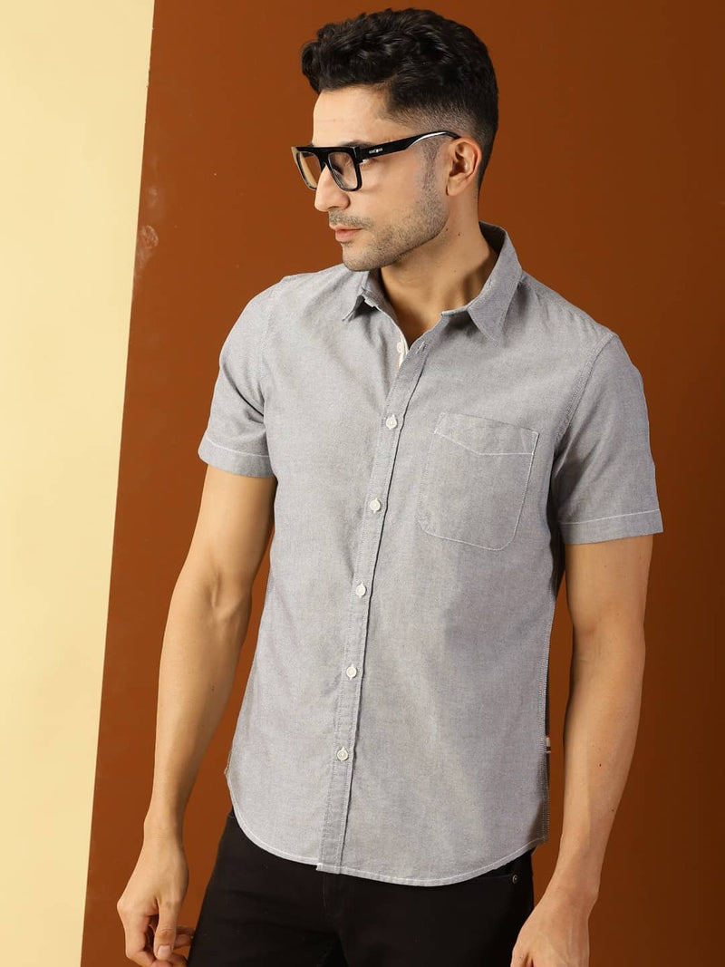 Thomas Scott Men Classic Slim Fit Casual Shirt