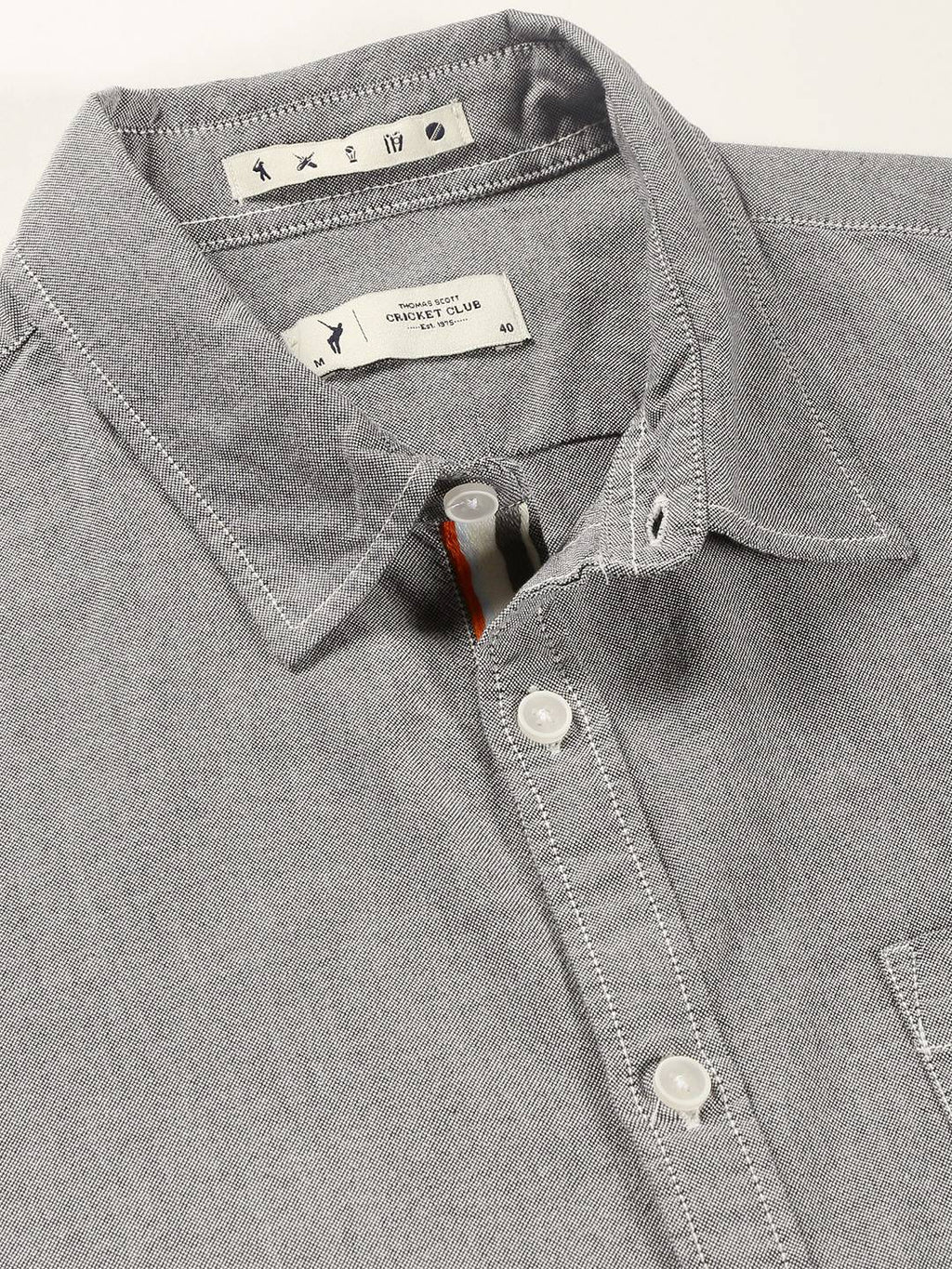 Thomas Scott Men Classic Slim Fit Casual Shirt