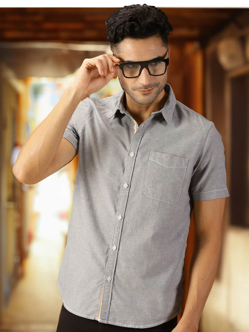 Thomas Scott Men Classic Slim Fit Casual Shirt