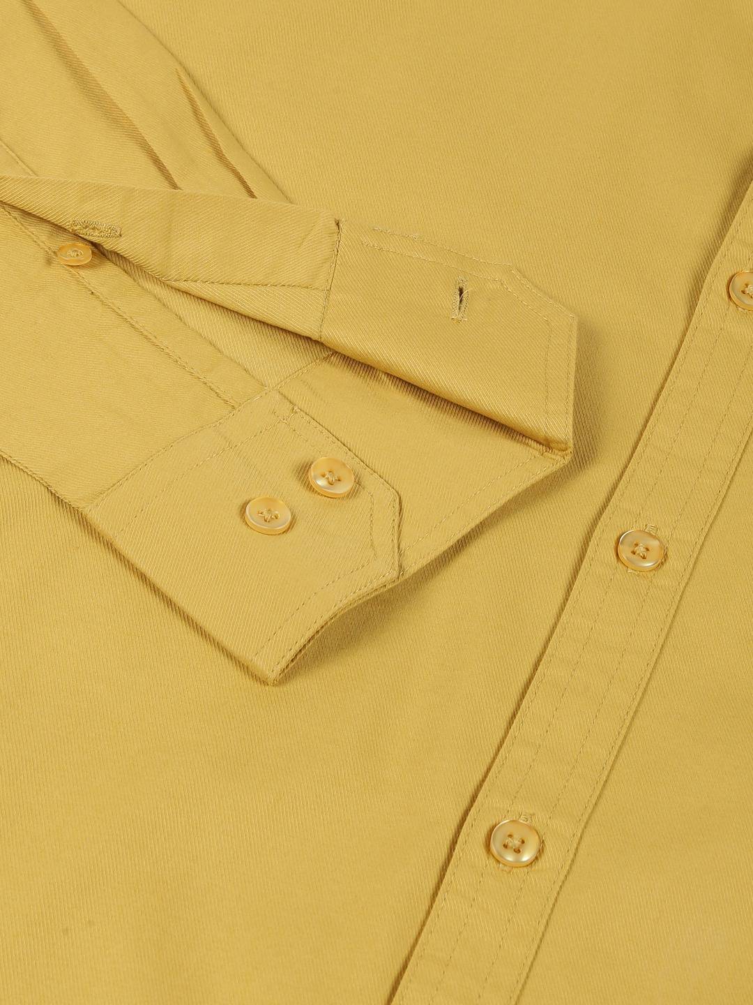 Thomas Scott Men Classic Slim Fit Button Down Collar Twill Casual Shirt