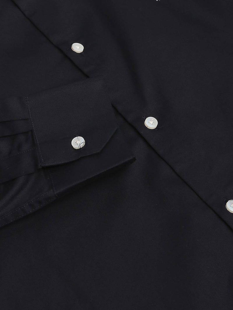 Thomas Scott Men Spread Collar Classic Slim Fit Casual Shirt