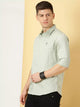 Thomas Scott Men Classic Slim Fit Long Sleeves Casual Shirt