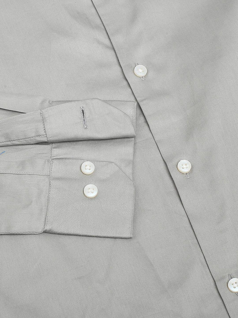 Thomas Scott Men Classic Slim Fit Spread Collar Casual Shirt