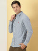 Micro Checks Classic Slim Fit Cotton Casual Shirt For Men