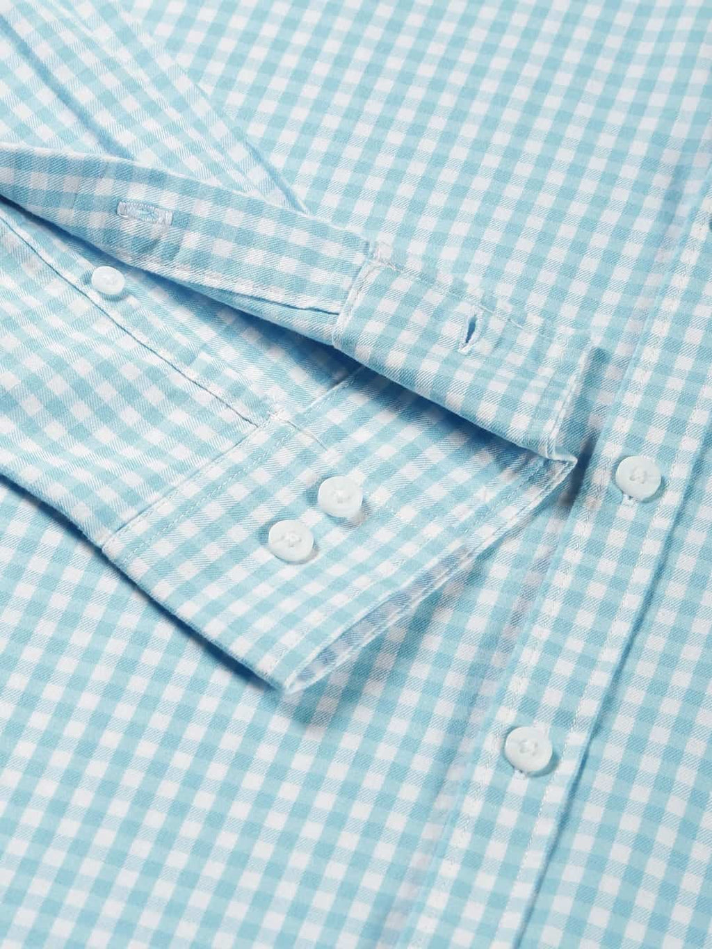 Thomas Scott Men Classic Slim Fit Checked Pure Cotton Casual Shirt