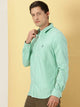 Micro Checks Classic Slim Fit Cotton Casual Shirt For Men