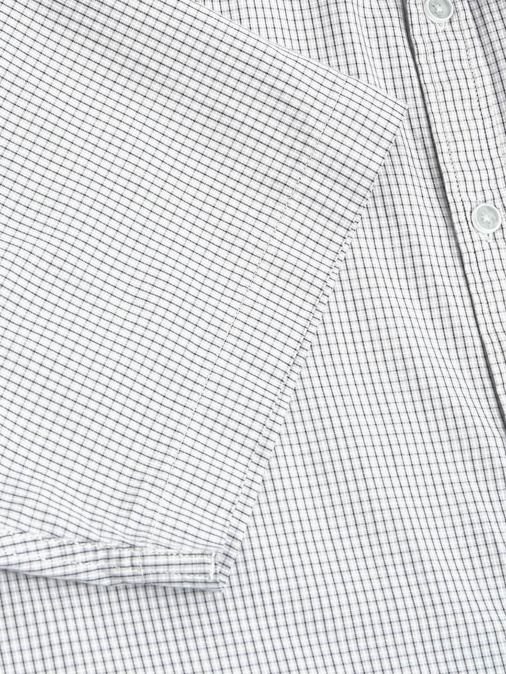 Thomas Scott Men Plus Size Classic Slim Fit Micro Checked Casual Cotton Shirt