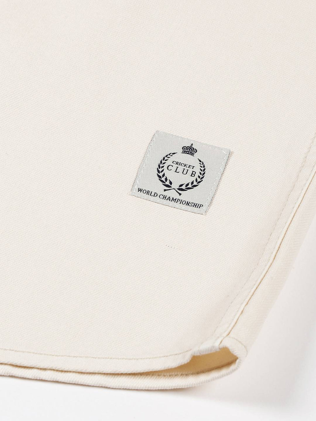 Men Beige Solid Cotton Casual Shirt