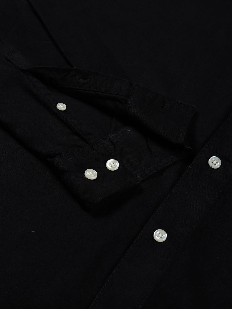 Thomas Scott Men Premium Slim Fit Button-Down Collar Twill Pure Cotton Casual Shirt