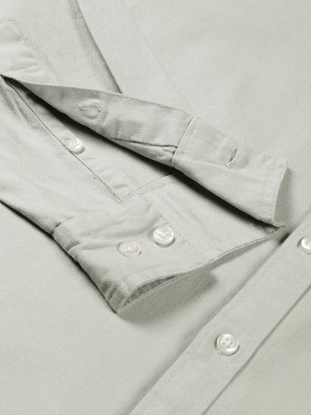 Thomas Scott Men Premium Button Down Collar Slim Fit Twill Pure Cotton Shirt