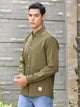 Thomas Scott Men Premium Slim Fit Button-Down Collar Casual Shirt