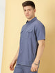 Thomas Scott Men Standard Spread Collar Cotton Oversized Casual Shirt