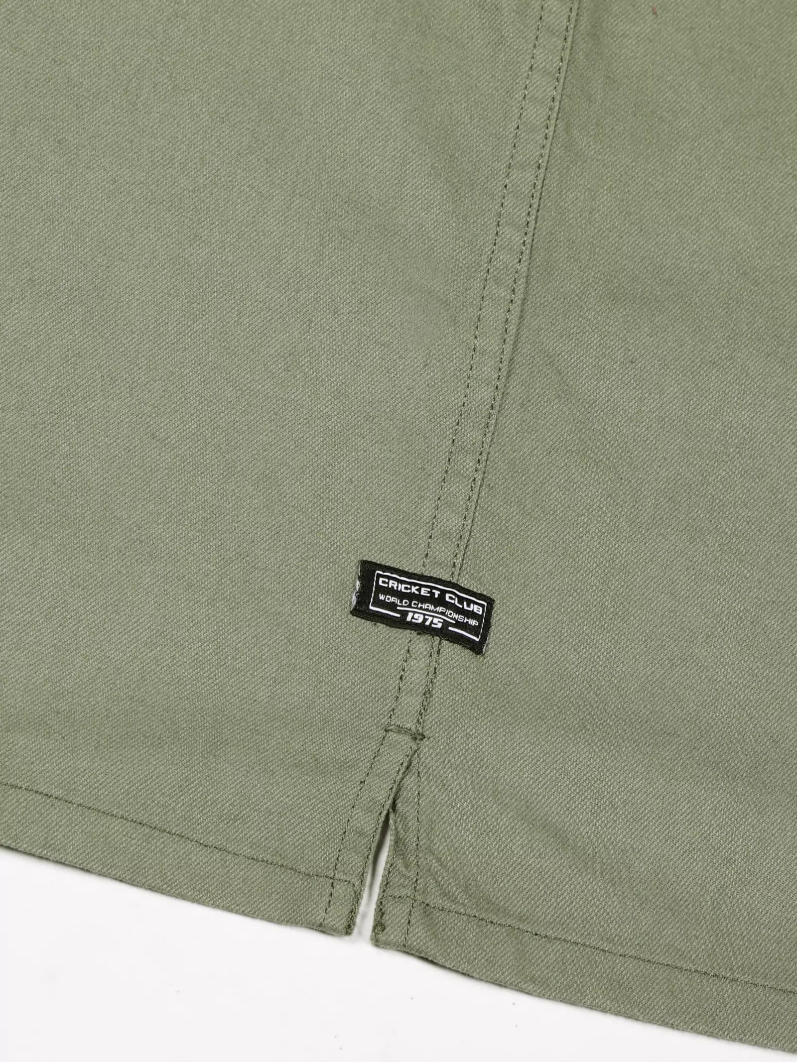 Thomas Scott Men Standard Oversized Twill Weave Pure Cotton Casual Shirt