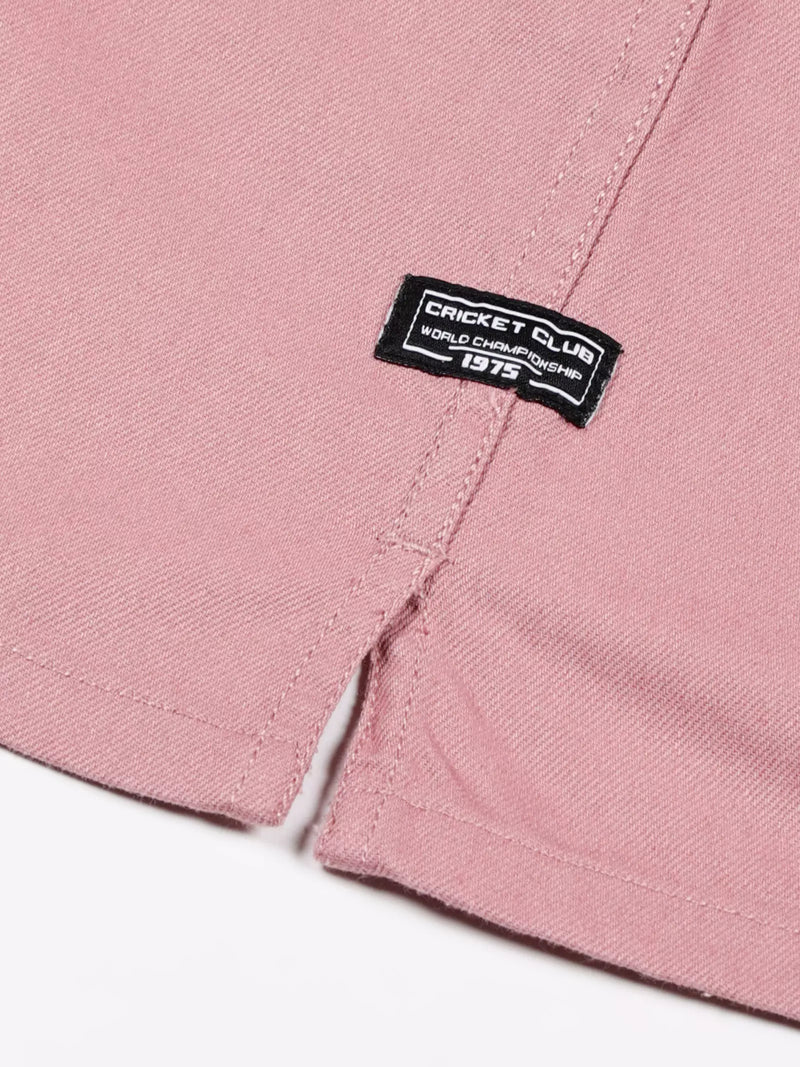 Thomas Scott Men Standard Oversized Twill Weave Pure Cotton Casual Shirt