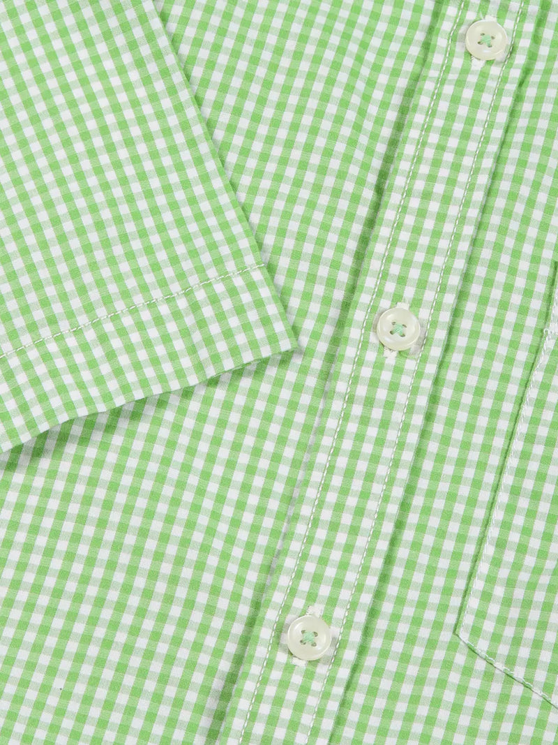 Thomas Scott Men Standard Slim Fit Checked Pure Cotton Casual Shirt