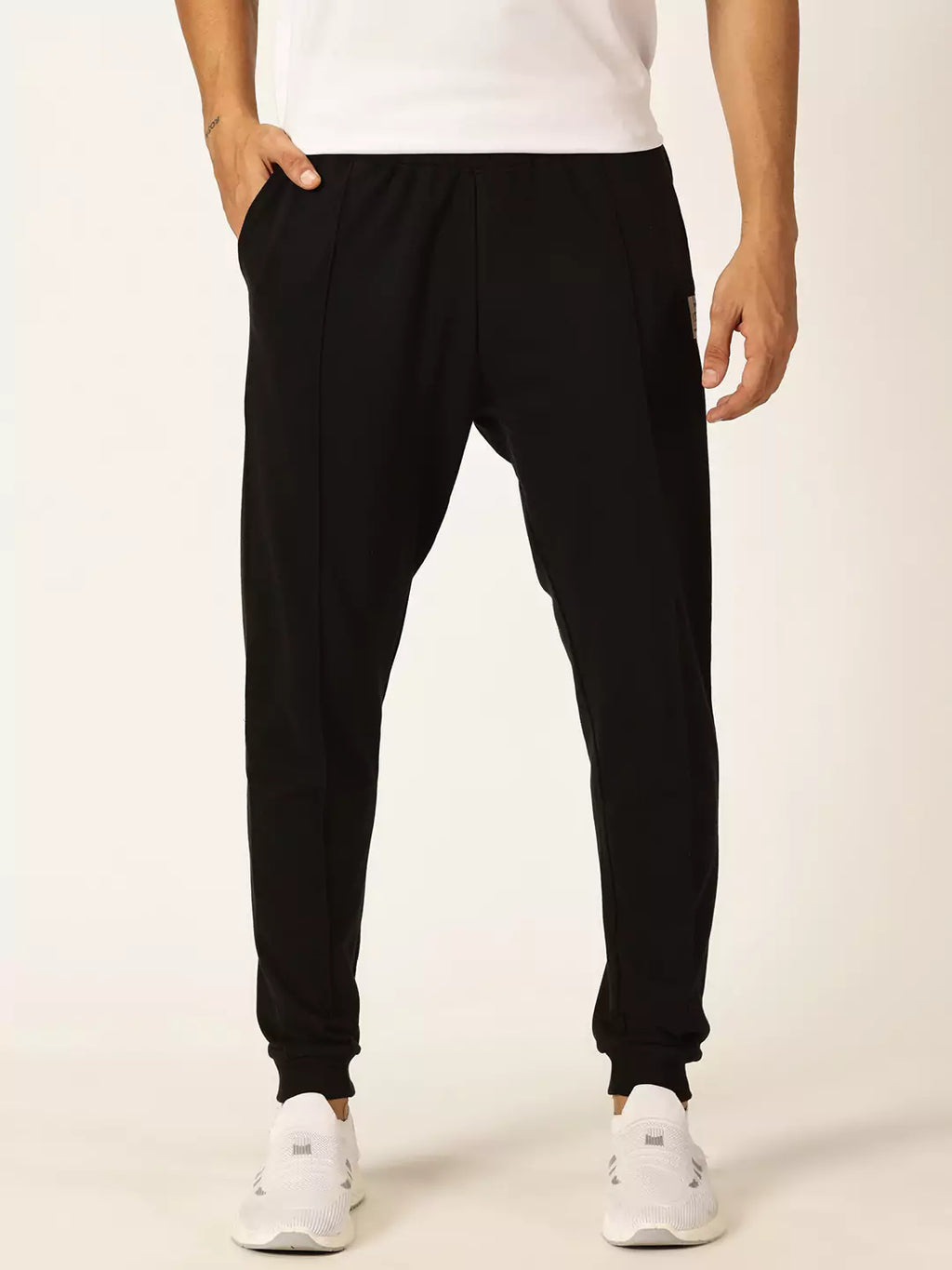 Thomas Scott Men Mid-Rise Straight-Fit Joggers