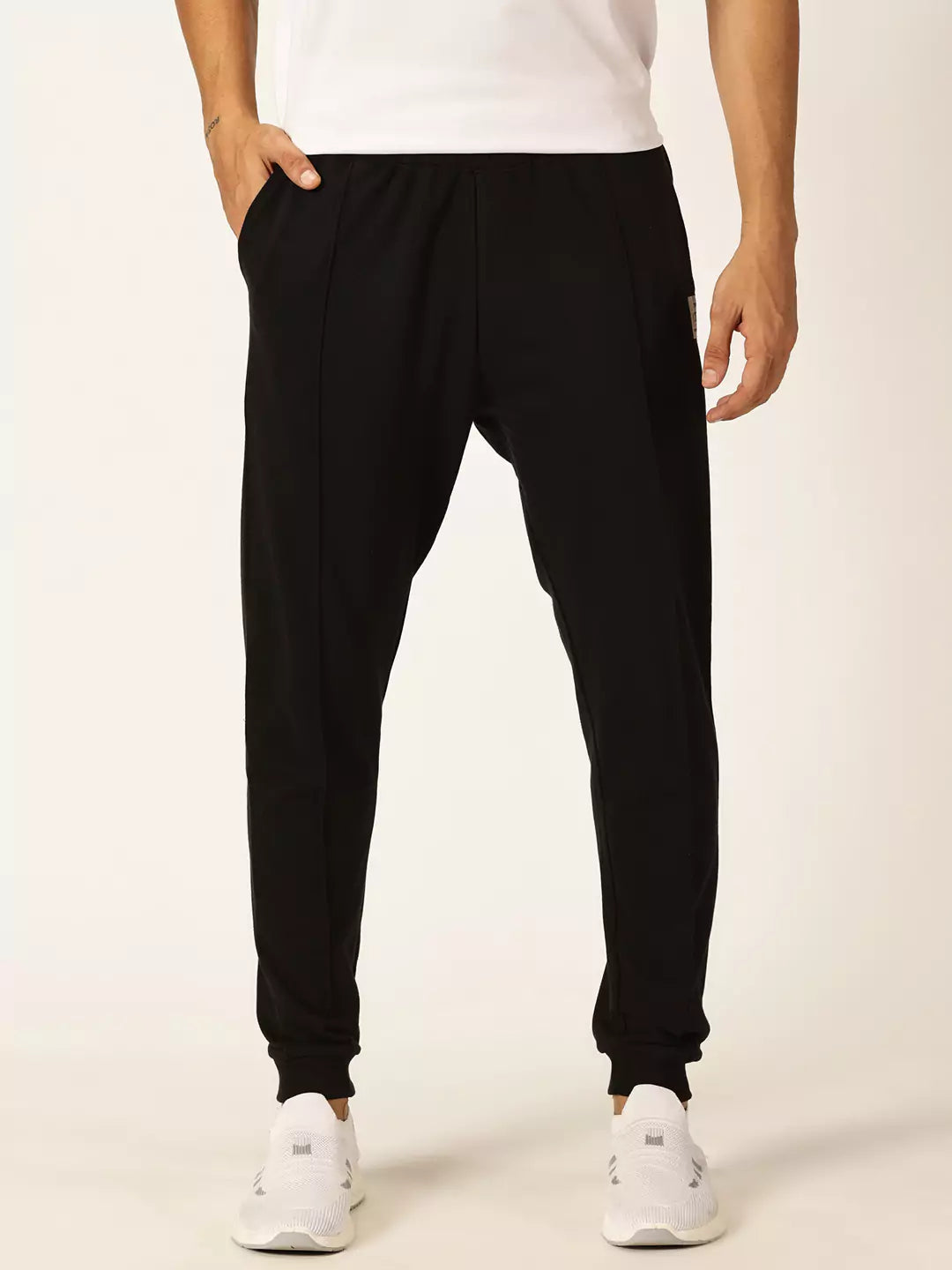 Thomas Scott Men Mid-Rise Straight-Fit Joggers