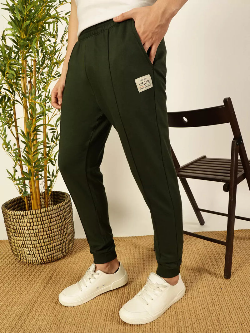 Thomas Scott Men Straight-Fit Mid Rise Joggers