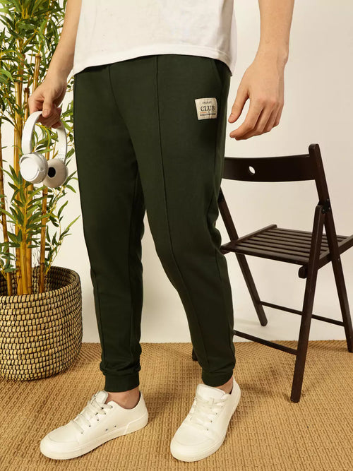 Thomas Scott Men Straight-Fit Mid Rise Joggers