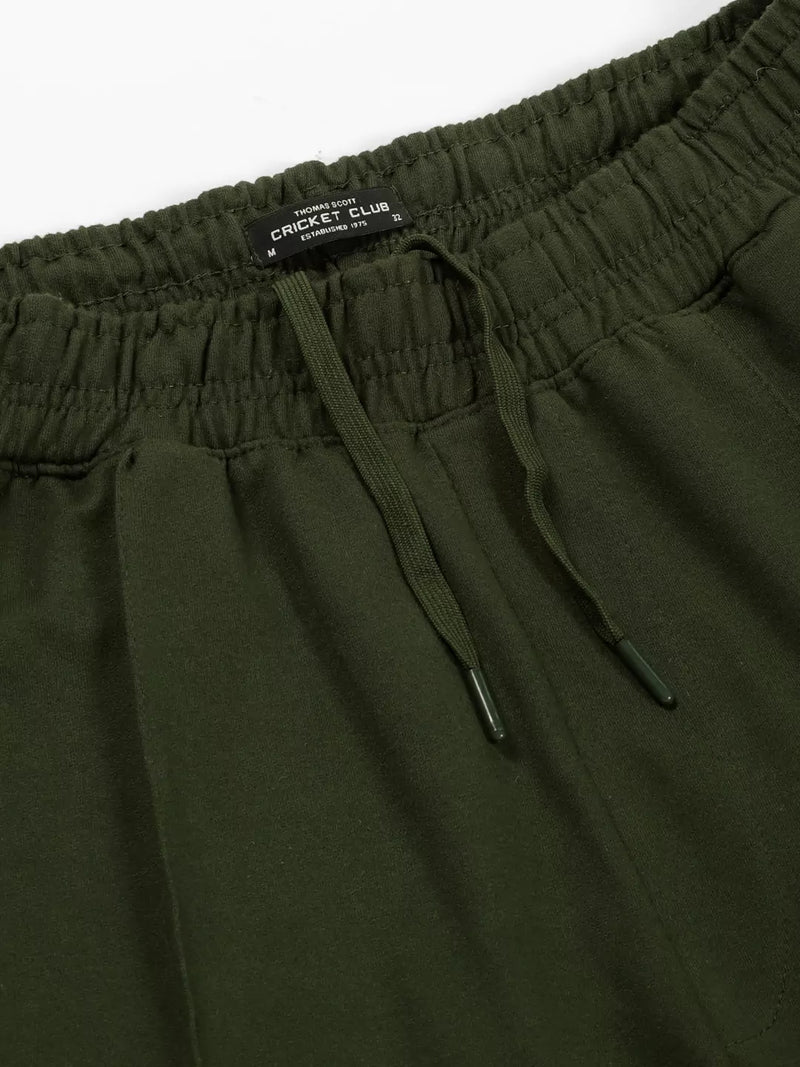 Thomas Scott Men Straight-Fit Mid Rise Joggers