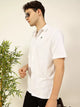 Thomas Scott Men Premium Spread Collar Solid Cotton Relaxed Fit Casual Shirt