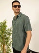 Thomas Scott Men Relaxed Fit Terry Towel Casual Knit Shirt