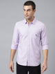 Purple Relaxed Cotton Casual Sustainable Shirt For Men