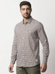 Thomas Scott Men Brown Relaxed Gingham Checks Checked Pure Cotton Casual Sustainable Shirt