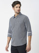 Thomas Scott Men Checked Pure Cotton Slim Fit Casual Shirt
