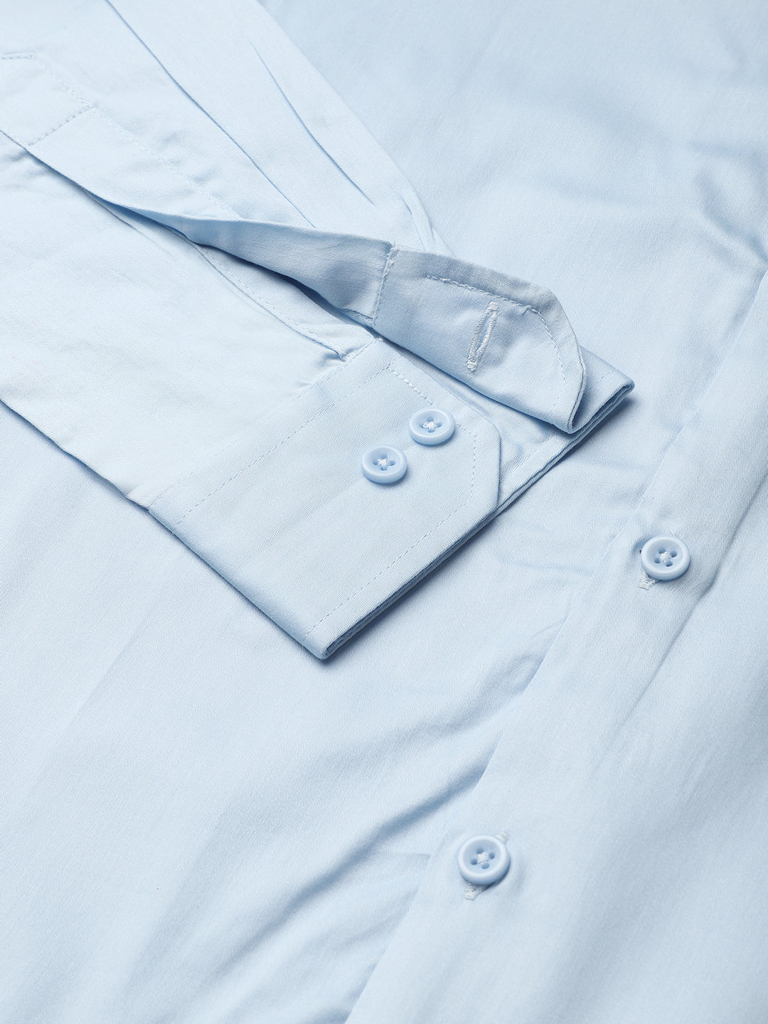 Blue Regular Fit Relaxed Cotton Casual Sustainable Shirt For Men