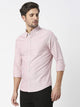 Thomas Scott Men Pure Cotton Button-Down Collar Smart Slim Fit Casual Shirt