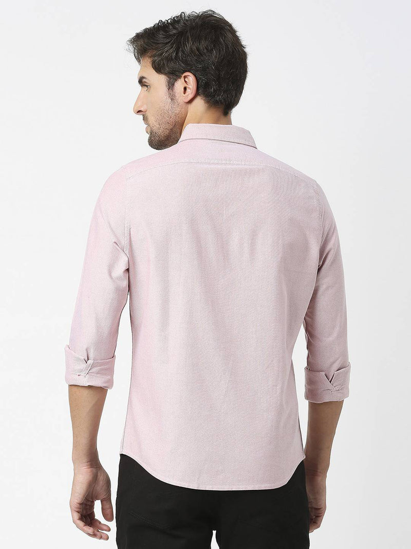 Thomas Scott Men Pure Cotton Button-Down Collar Smart Slim Fit Casual Shirt