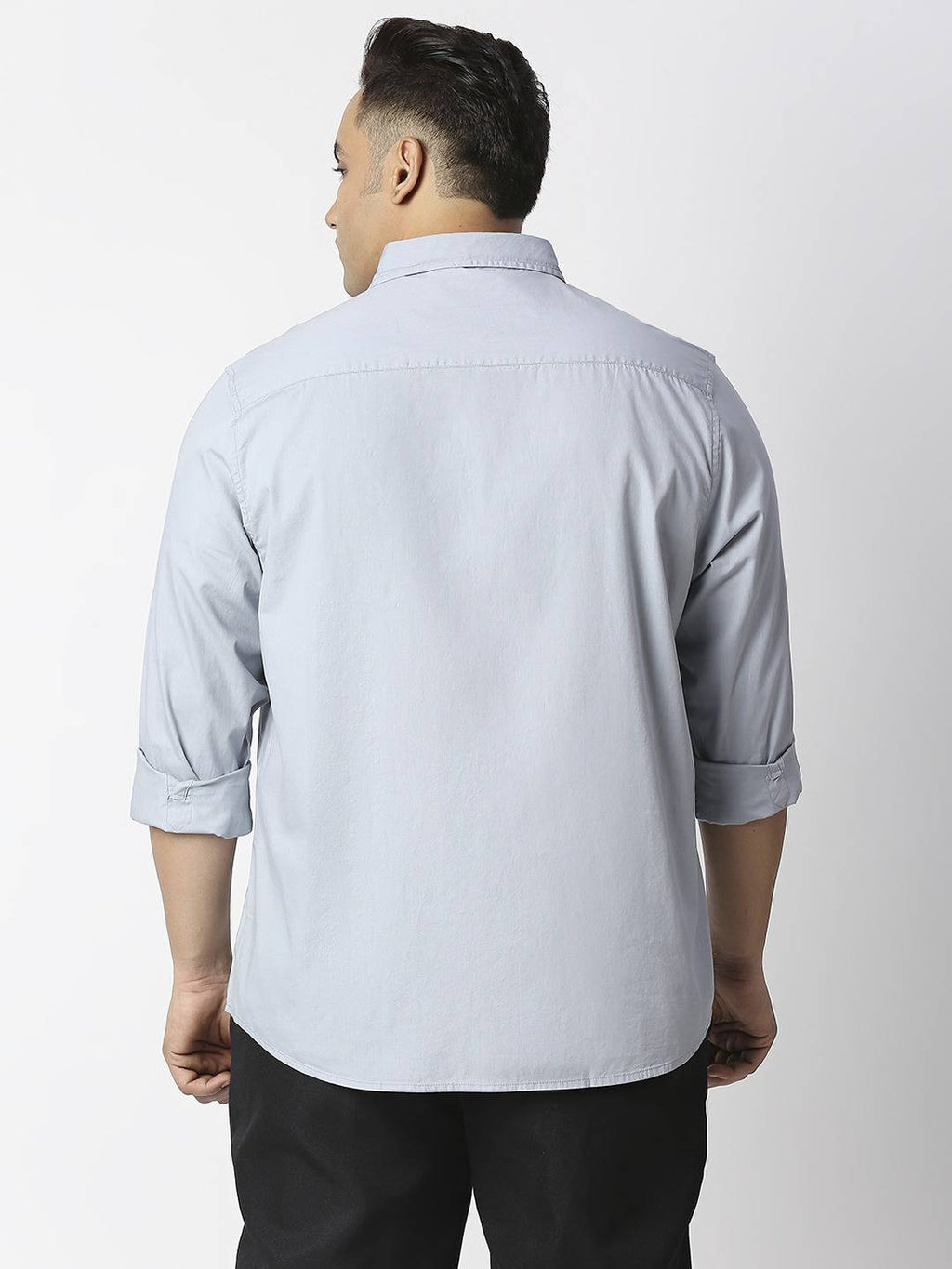 Thomas Scott Men Plus Size Cotton Casual Shirt