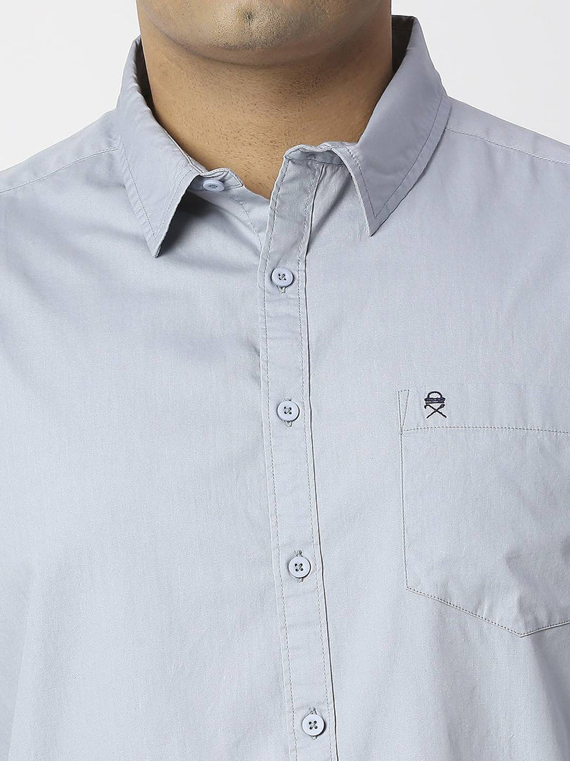 Thomas Scott Men Plus Size Cotton Casual Shirt